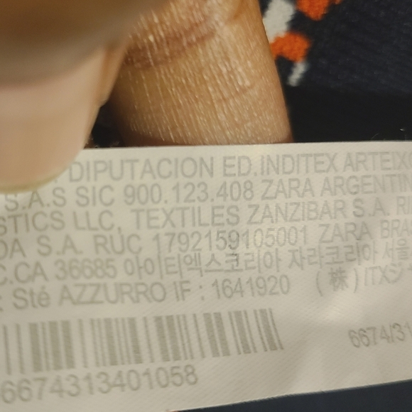 Zara | Men's Geometric or Jacquard Cardigan Sweater Jacket (Size XL) - Picture 7 of 15